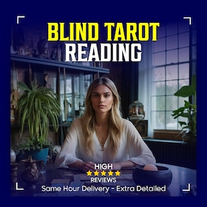 SAME HOUR | Blind Tarot Reading, No Question Tarot Reading, Mystery Tarot Reading, Blind Psychic Tarot Reading, Psychic Messages for Love