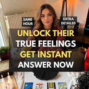 Lectura de Tarot: Análisis de sus sentimientos, lectura de amor con respuesta instantánea (en la misma hora)