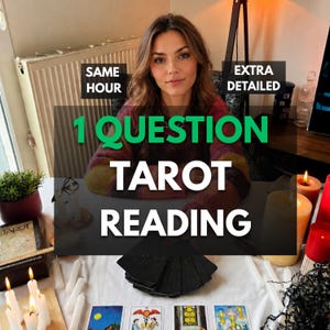 Tarotlegging met één vraag: levering op hetzelfde uur, extra gedetailleerd