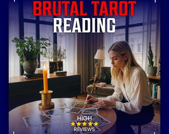 SAME HOUR Detailed Brutal Reading for Love Career And Future, Brutally Honest Tarot Reading, No Sugar Coating Tarot, Psychic Reading, PDF