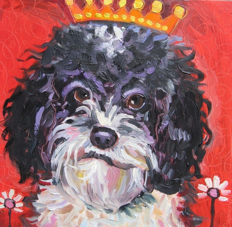 I will paint your dog image 5