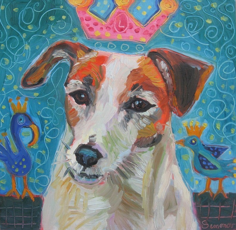I will paint your dog image 1