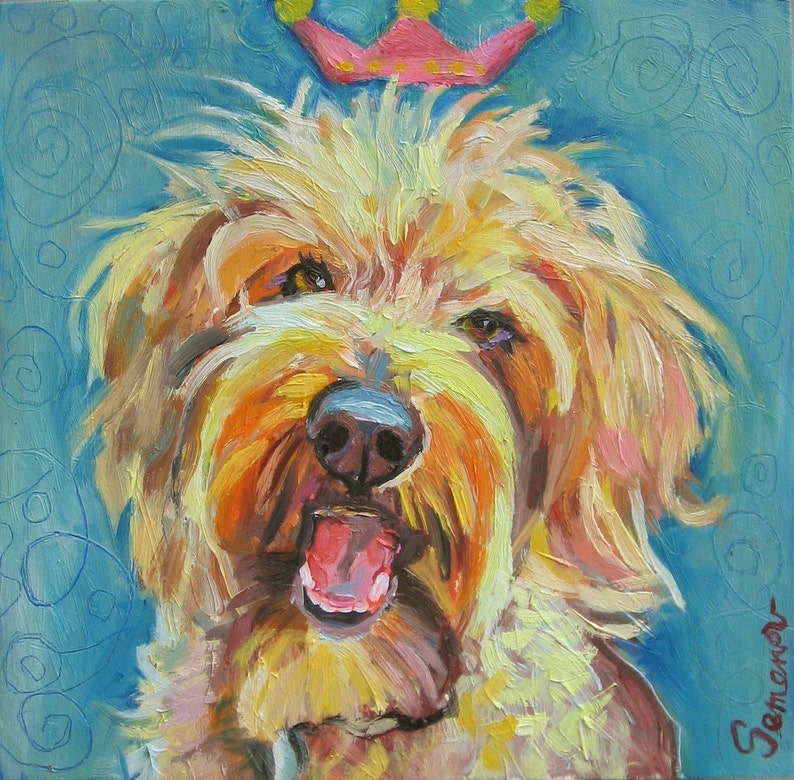 I will paint your dog image 3