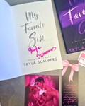 Signed Paperback of My Favorite Girl and My Favorite Sin by Skyla Summers product logo