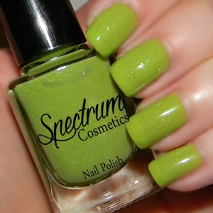 INCH WORM Pastel Spring Green  Nail Polish