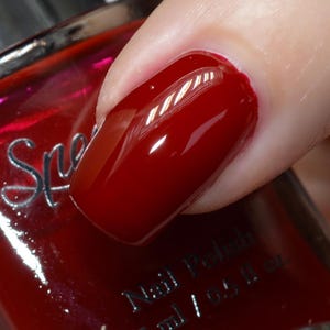DEVILISH Blood Red Nail Polish
