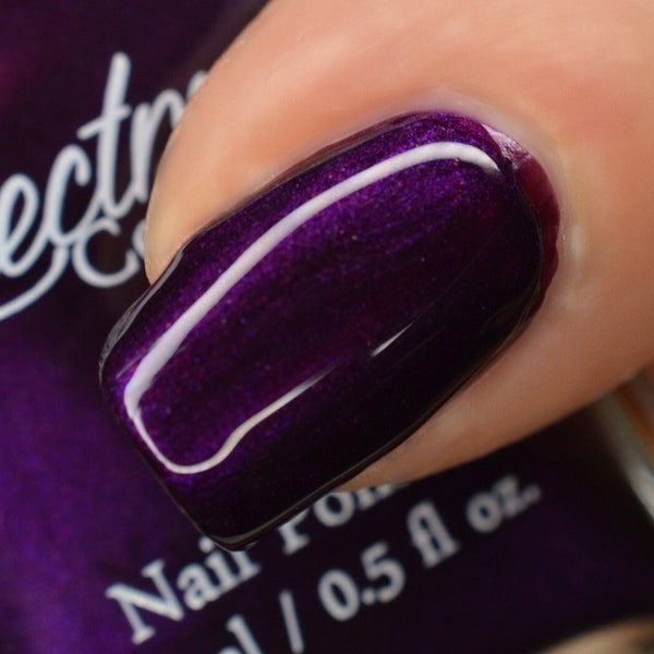 Dark Purple Nail Polish MISCHIEF AND MAYHEM