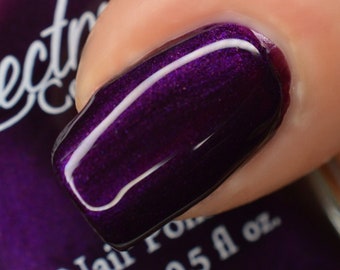 Dark Purple Nail Polish MISCHIEF AND MAYHEM