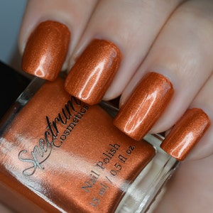 Orange Nail Polish CRYPT