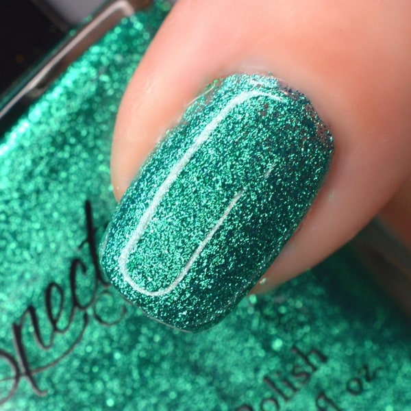 GROTTO Teal Blue Green Metallic Nail Polish