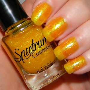 LEMON ZEST Yellow Nail Polish image 1