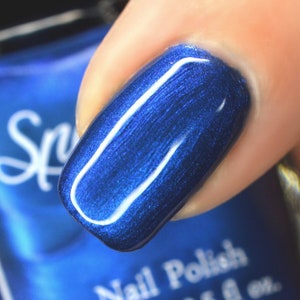 Bright Royal Blue Nail Polish ORION