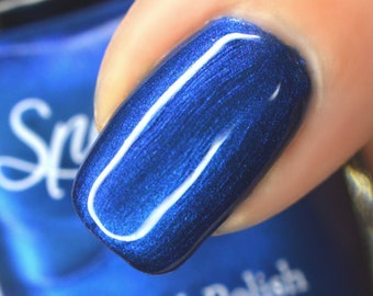 Bright Royal Blue Nail Polish ORION