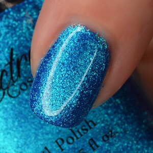 SPELLBOUND Blue Metallic Nail Polish