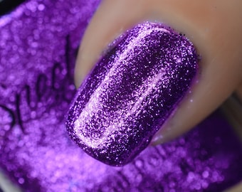 REIGN Purple Metallic Nail Polish