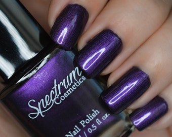 Purple Nail Polish COVEN Halloween Shade