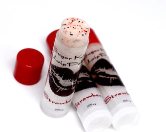 Strawberry Exfoliating Lip Scrub