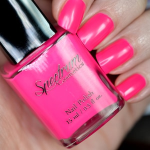 HIGH VOLTAGE Neon Pink Nail Polish