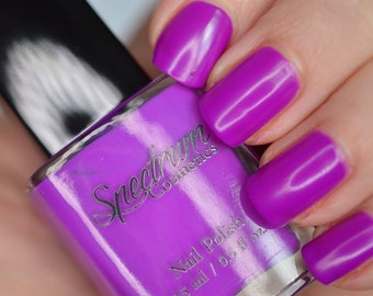 SHORT CIRCUIT  Neon Purple Nail Polish