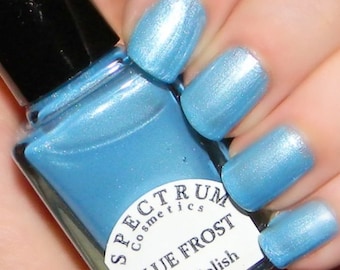 BLUE FROST  Frosty Light Blue Nail Polish