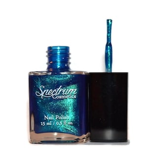 RIPPLE Bright Blue Nail Polish image 1