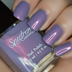 SEANCE Purple Duochrome Nail Polish