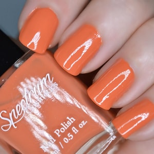 PUMPKIN  Orange Creme Nail Polish