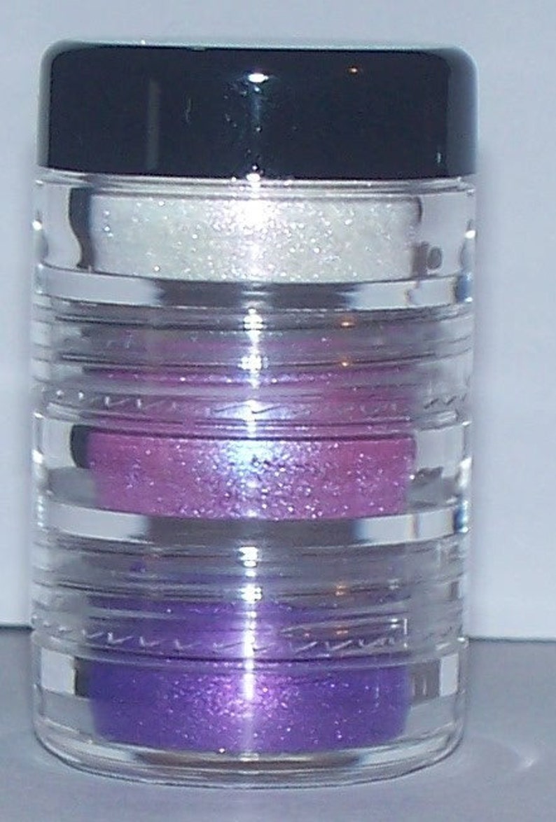 Purple Eyeshadow Stack Lenore, Iris, Shooting Star image 3