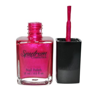 CHESHIRE Fuchsia  Nail Polish with violet shift