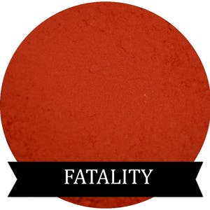 Matte Red Eyeshadow  FATALITY