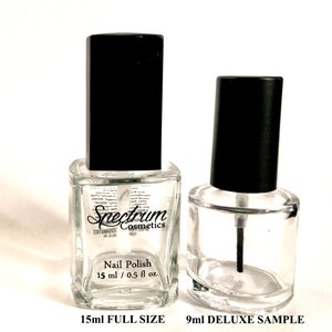 BLACK MAGIC Black Holographic Nail Polish image 3