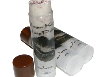 JAVA Sugar Kisses Lip Polish  Exfoliating Lip Scrub in a Tube