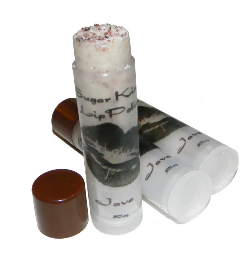 JAVA Sugar Kisses Lip Polish Exfoliating Lip Scrub in a Tube Etsy