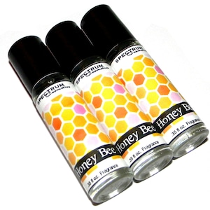 HONEY BEE Perfume Notes of Peach, Mandarin, Coconut, Bergamot, Guava, and Lemons