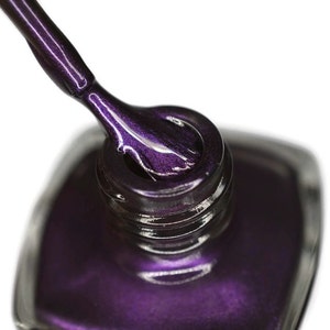 Purple Nail Polish COVEN Halloween Shade image 3