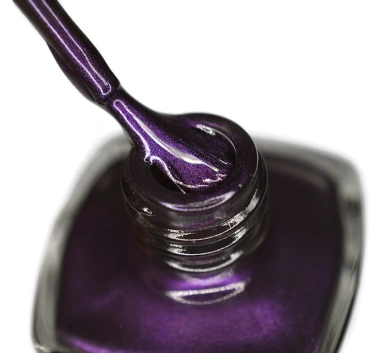 Purple Nail Polish COVEN Halloween Shade image 3