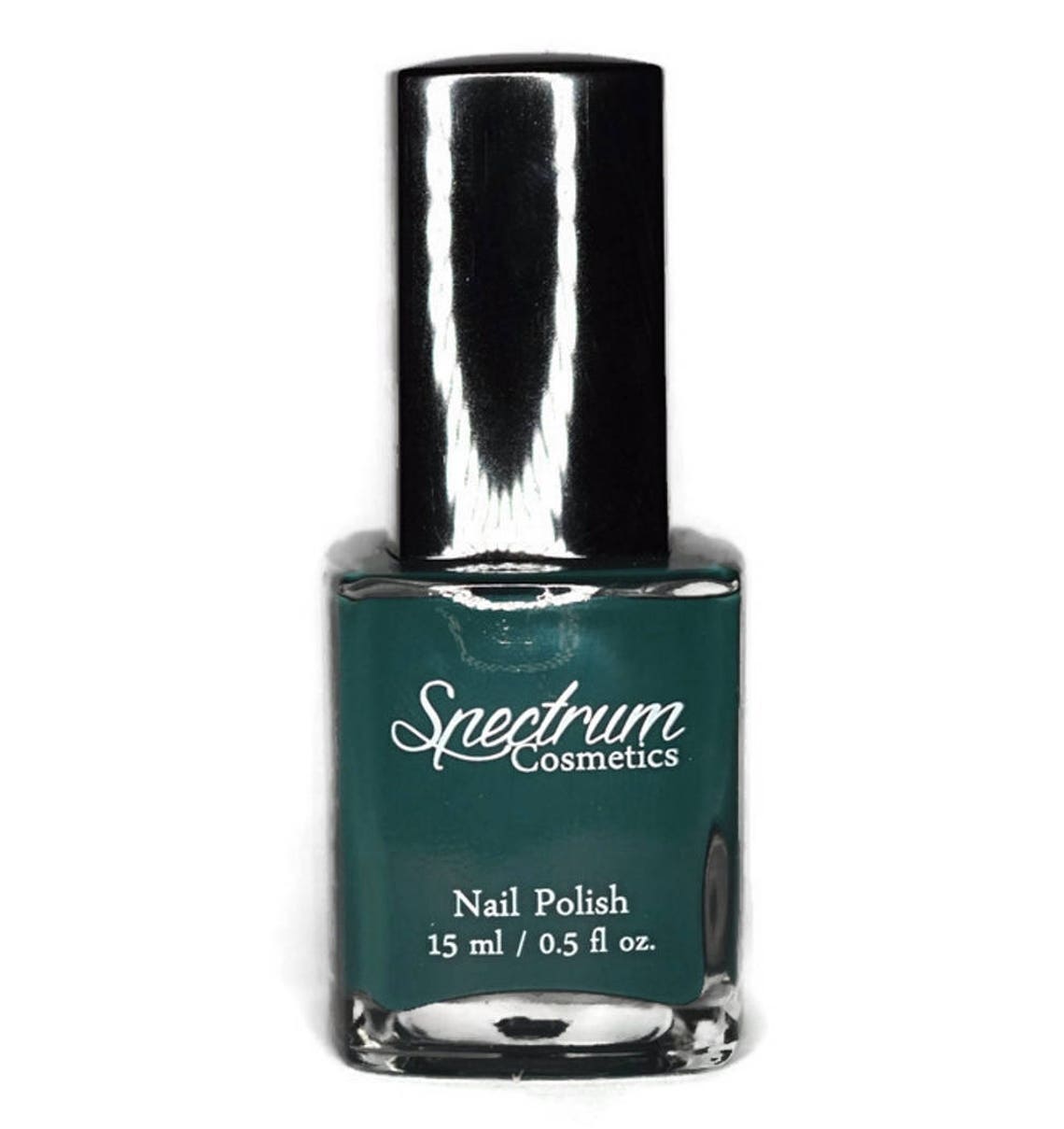 NIGHT OWL Dark Teal Green Nail Polish | Etsy