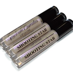 SHOOTING STAR Purple Sparkle Lip Gloss image 5