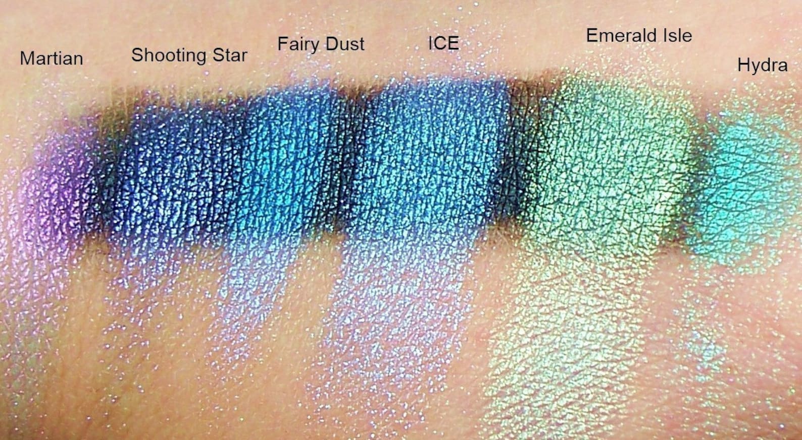 Green Iridescent Eyeshadow SCARAB Etsy