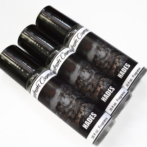 HADES  Cologne for men  lemon, apricot, cardamom, orchid, locus, tobacco, amber and sandalwood