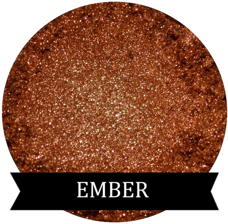 Copper Metallic Orange Eyeshadow EMBER image 1