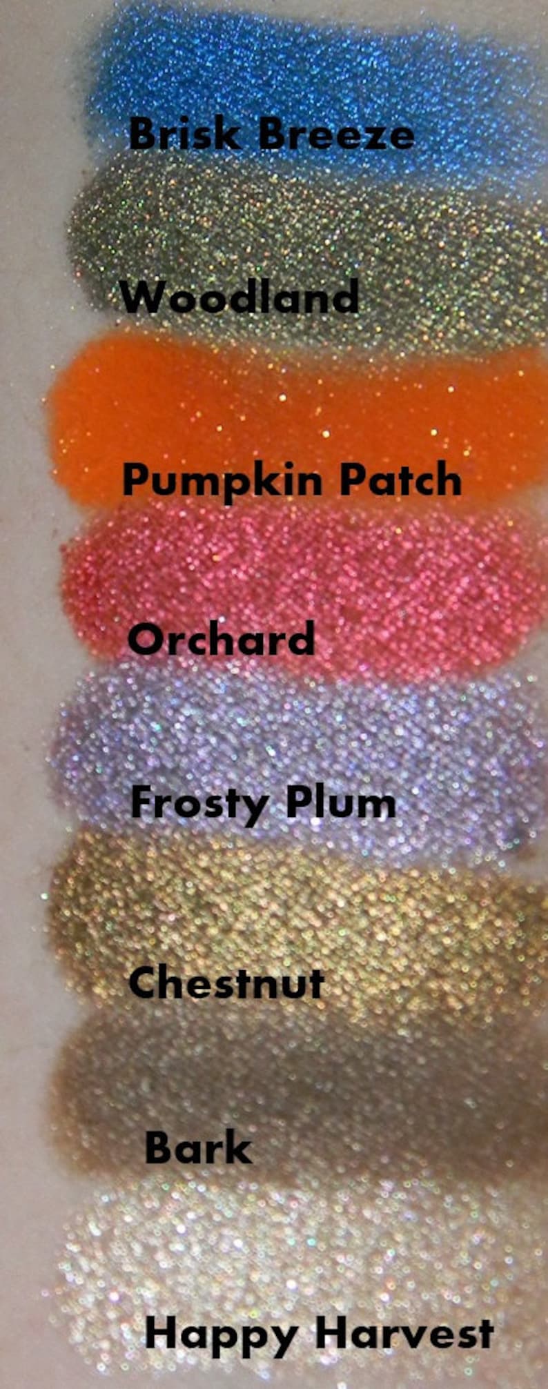 ORCHARD Bright Shimmery Metallic Red Eyeshadow image 5