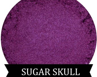 SUGAR SKULL Fard à paupières violet violet Fard à paupières Halloween