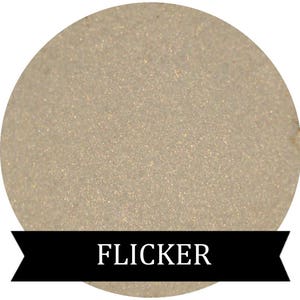 FLICKER Sparkle Orange Iridescent Eyeshadow
