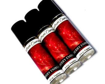 CHERRY EMBERS Unisex Fragrance Notes of Dark Cherry, Osmanthus, and Smoky Woods
