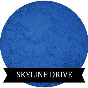 SKYLINE DRIVE Matte Blue Eyeshadow image 1