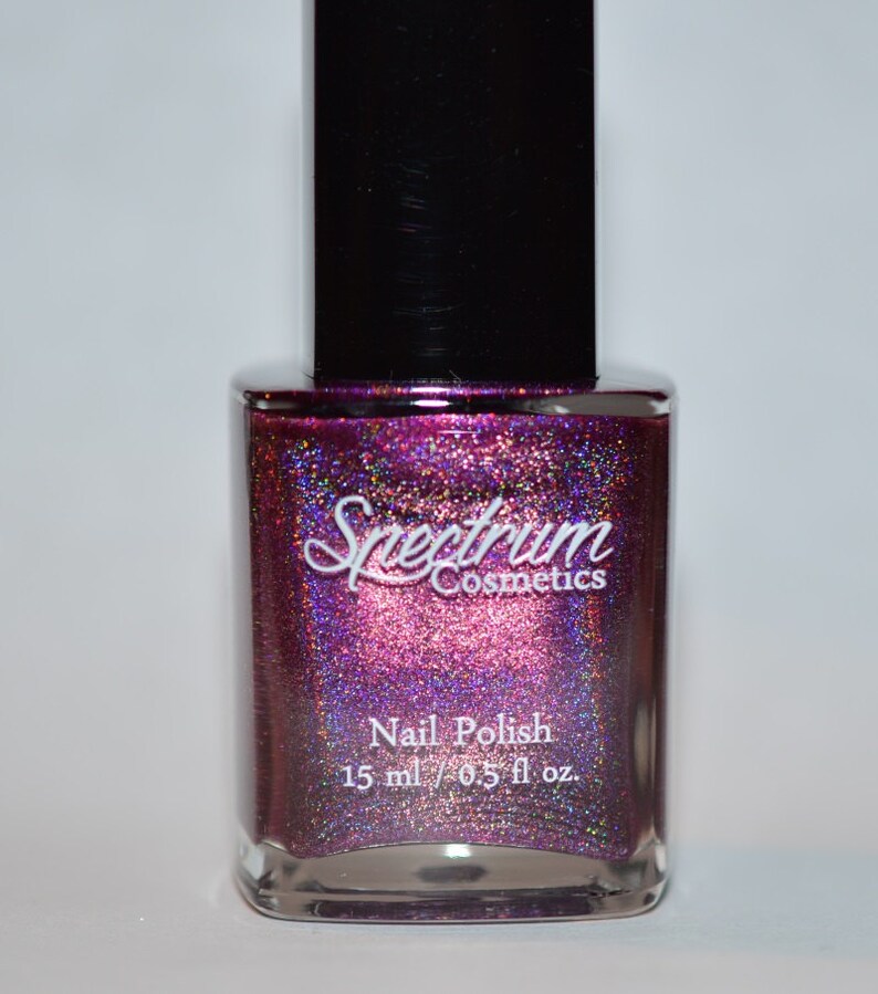 FAIRY TALE Linear Holographic Pink Violet Purple Nail Polish image 4
