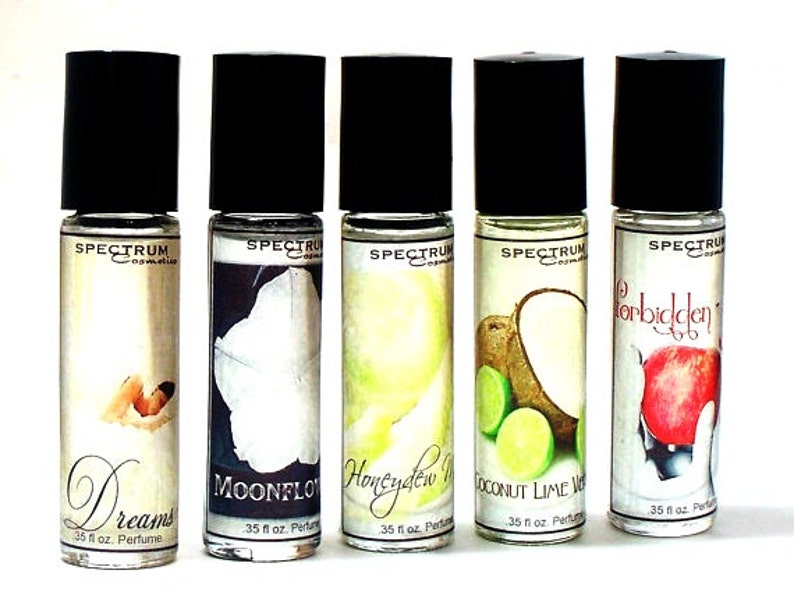 Roll On Perfume Choose Your Fragrance Etsy