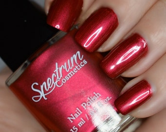 SCREAM QUEEN Red Nail Polish  Halloween Shade