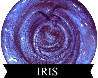 IRIS Iridescent Blue Purple Lip Gloss